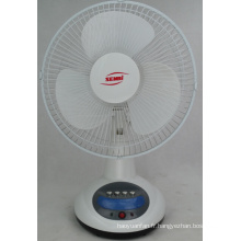 Ventilateur de Table Rechargeable de 12 pouces